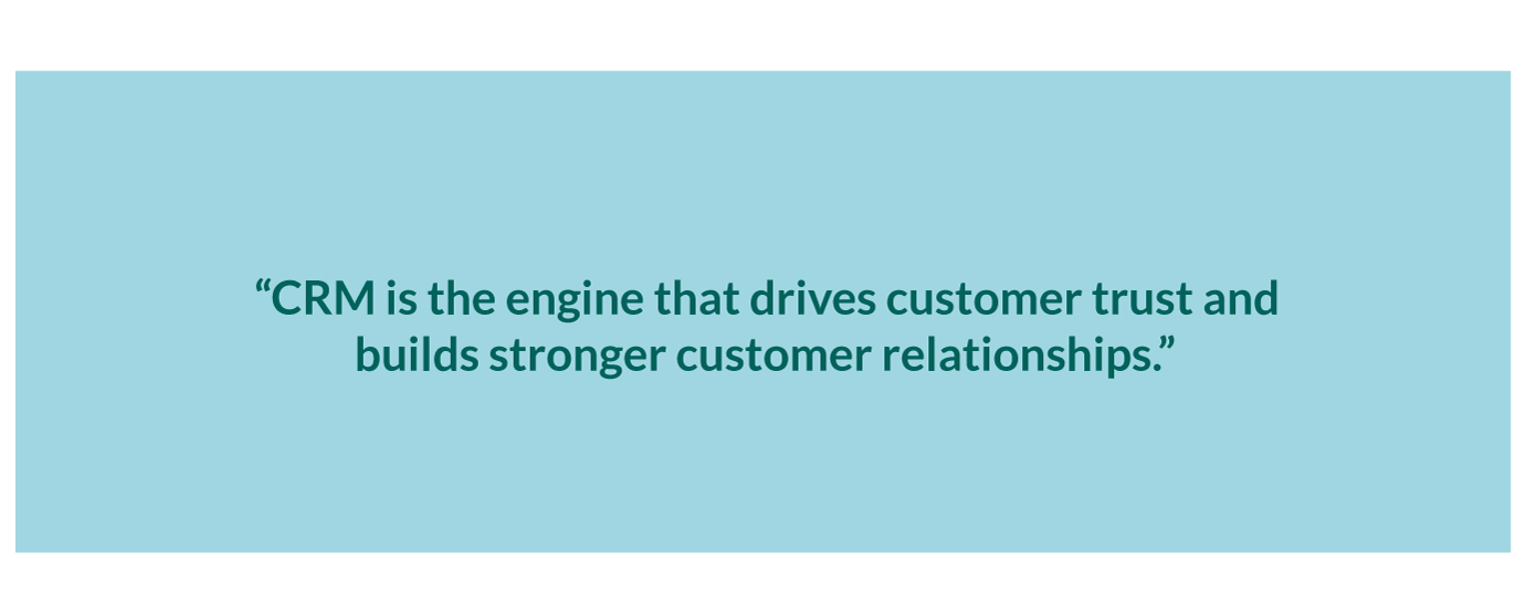 crm builds strong customer relationships