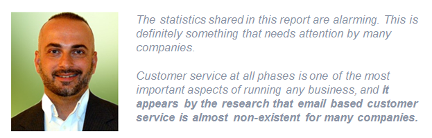 Chad Armal quote on customer service study 2017