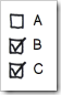 checkboxes