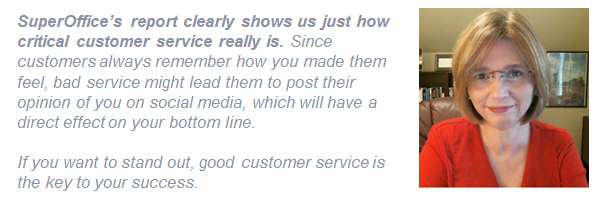 Katharine Giovanni quote on customer service benchmark report 2017