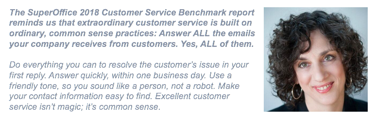 Leslie O Flahavan customer service quote