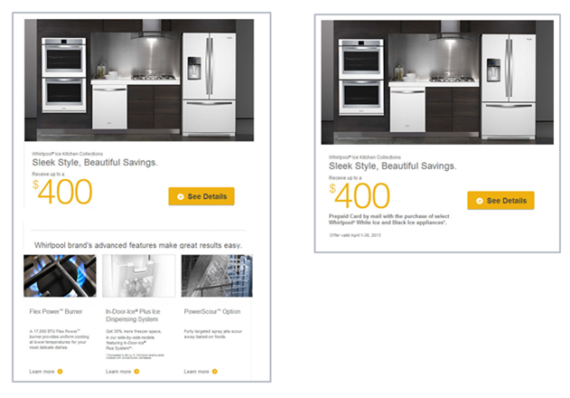 How the number of CTA's impact click through rates